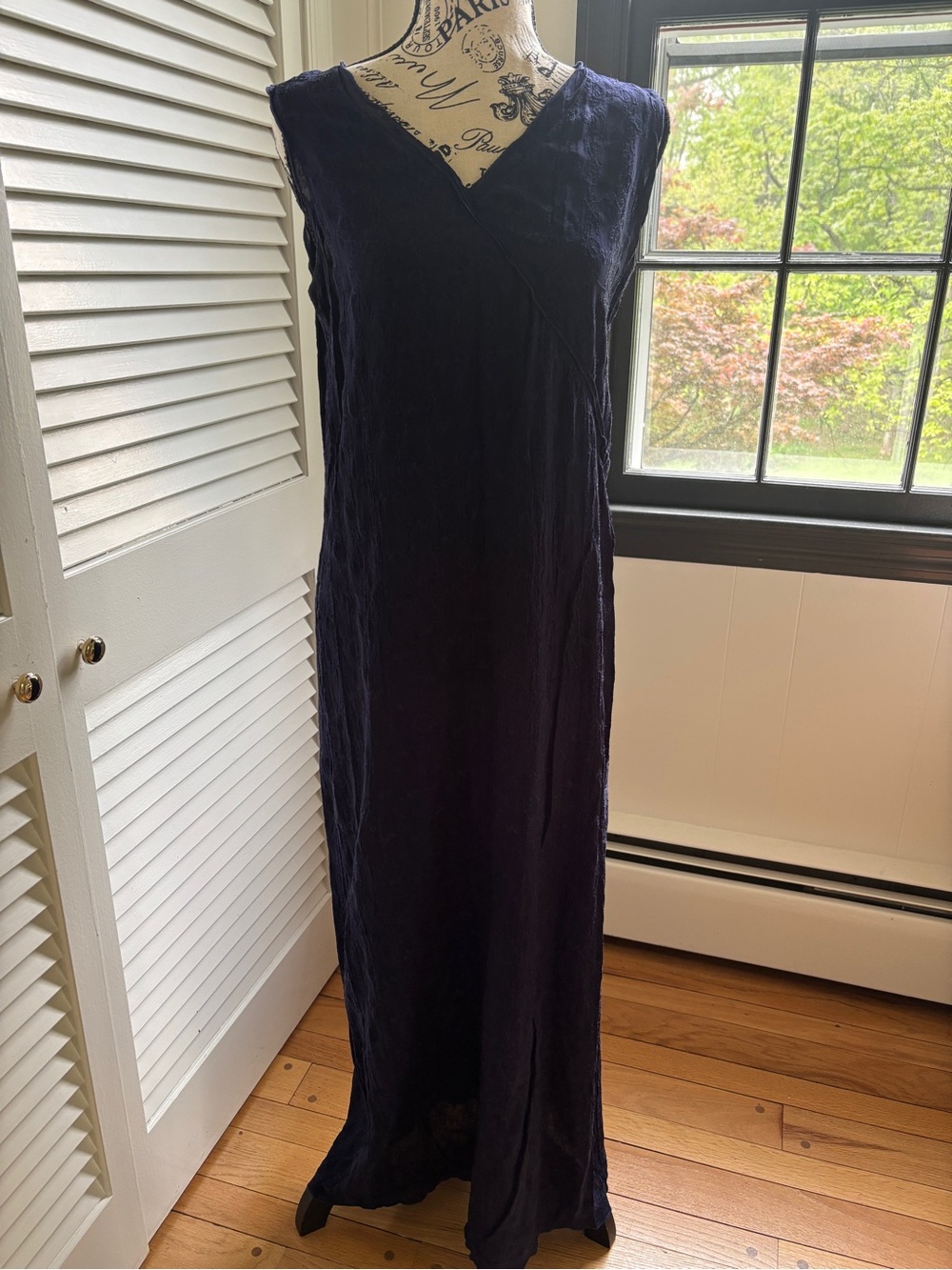 Vintage J. Jill Sleevless Sheer Maxi Dress S